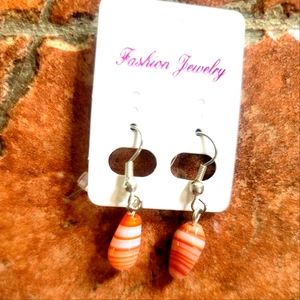 SPIRITUAL AGATE STONE HEALING &RENEW YOUR ENERGY  DROPDANGLE EARRINGS